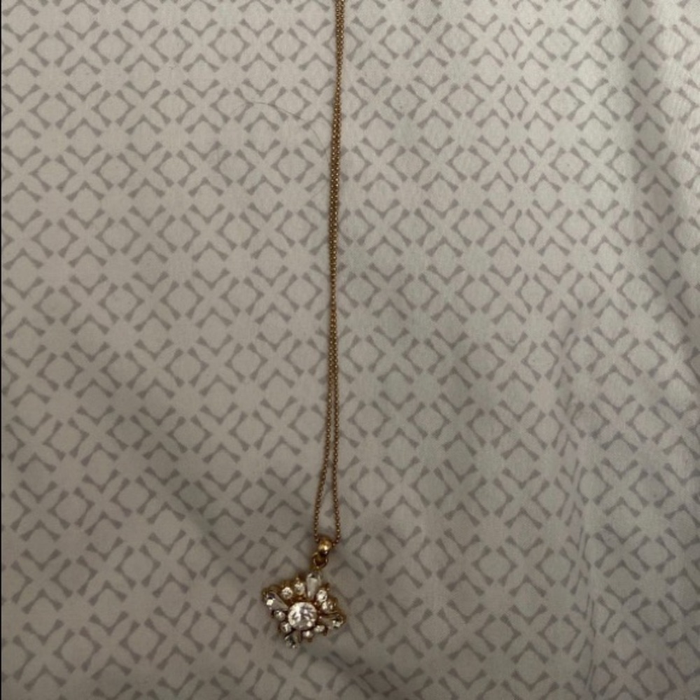 Gold plated necklace